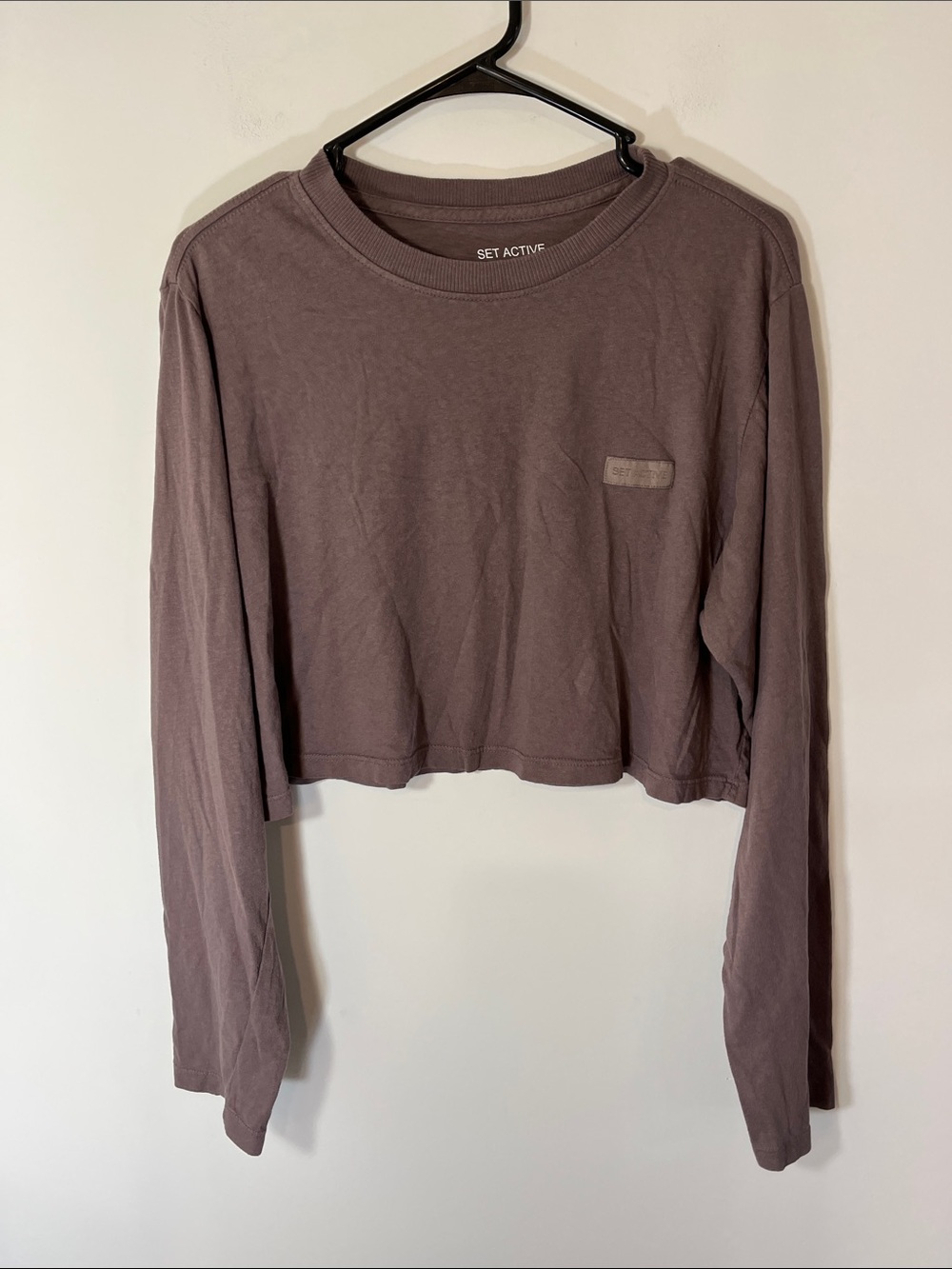 Set Active crop long sleeve Medium